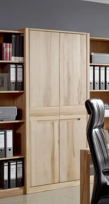 Aktenschrank schmal  massivholz  Kernbuche  | ITER® Möbel