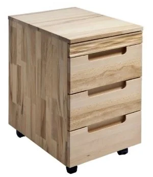 Rollcontainer helle Eiche oder Kernbuche