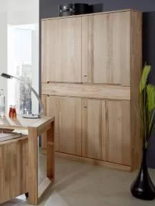 Aktenschrank breit vollmassiv Kernbuche abschliessbar