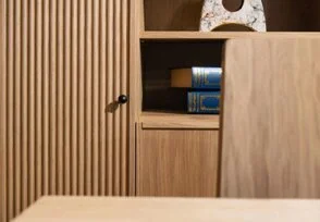 Detail Kopenhagen-Eichenmöbel