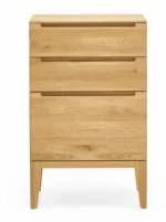 Schubladenkommode-Eiche hell Massivholz