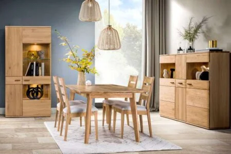 Möbel aus Massivholz Eiche gewachst geölt