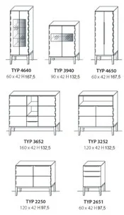 Eiche hell Typenplan 1 Eiche hell Typenplan 1